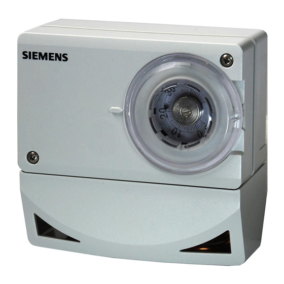 Siemens TRG2 Mounting Instructions