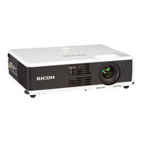 Ricoh PJ X3241N Owner's Manual