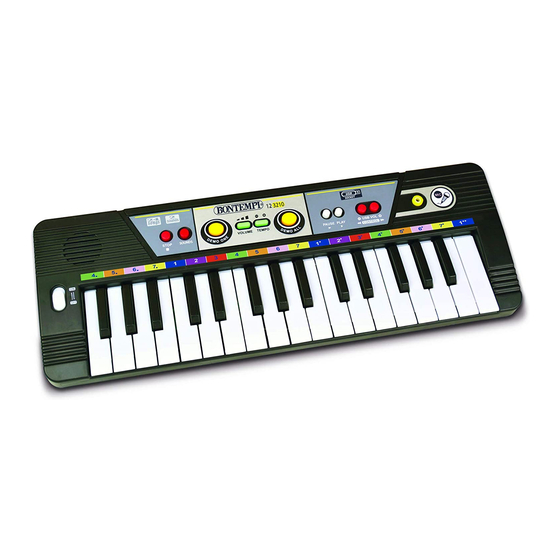 Bontempi MUSIC ACADEMY Genius 12 3210 Owner's Manual