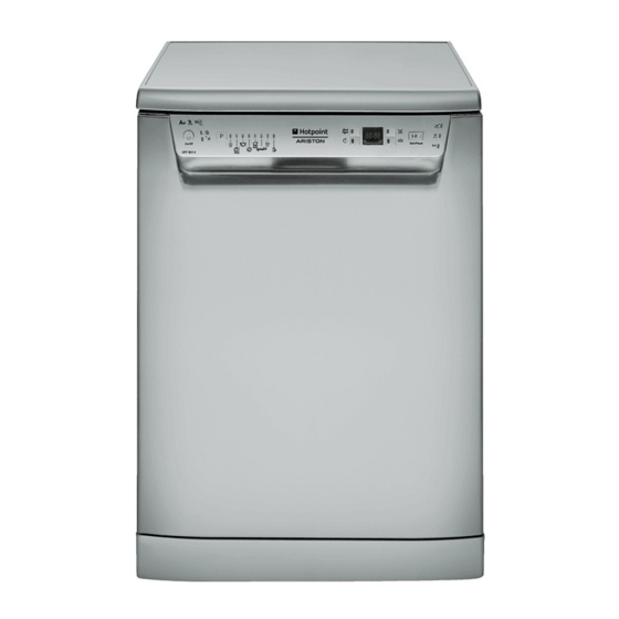 Hotpoint Ariston LFF7 Operating Instructions Manual