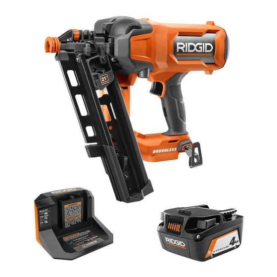 RIDGID R09895 OPERATOR'S MANUAL Pdf Download ManualsLib