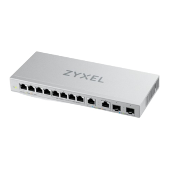 ZyXEL Communications XGS1010-12 Quick Start Manual