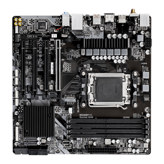 Gigabyte B650M C User Manual
