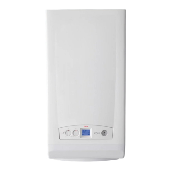 Unical KONm R 18 Installation And Servicing Manual