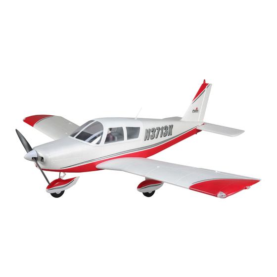 Horizon Hobby E-FLITE Piper Cherokee 1.3m Instruction Manual