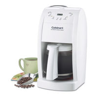 Cuisinart Grind & Brew DGB-500C Series Instruction Book