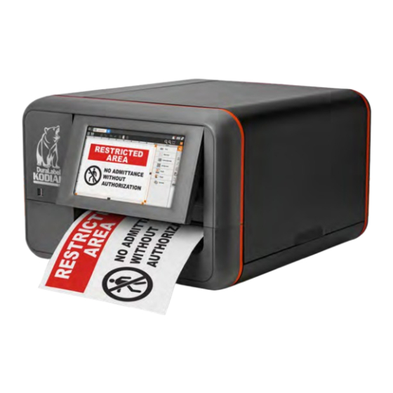 DuraLabel KODIAK MAX Quick Start Manual
