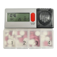 Timex MEDICATION MANAGER 80041 Instruction Manual
