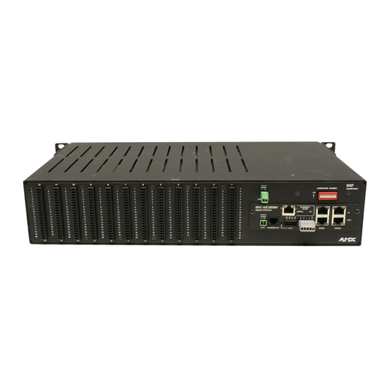 AMX NetLinx NXC Series Operation/Reference Manual