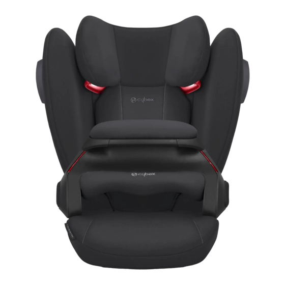 CYBEX PALLAS B2-FIX User Manual