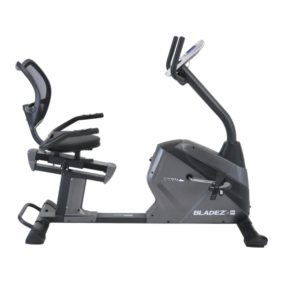 BH FITNESS Bladez 200R Instruction Manual