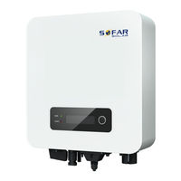 Sofarsolar SOFAR 2200TL Installation And Operating Manual