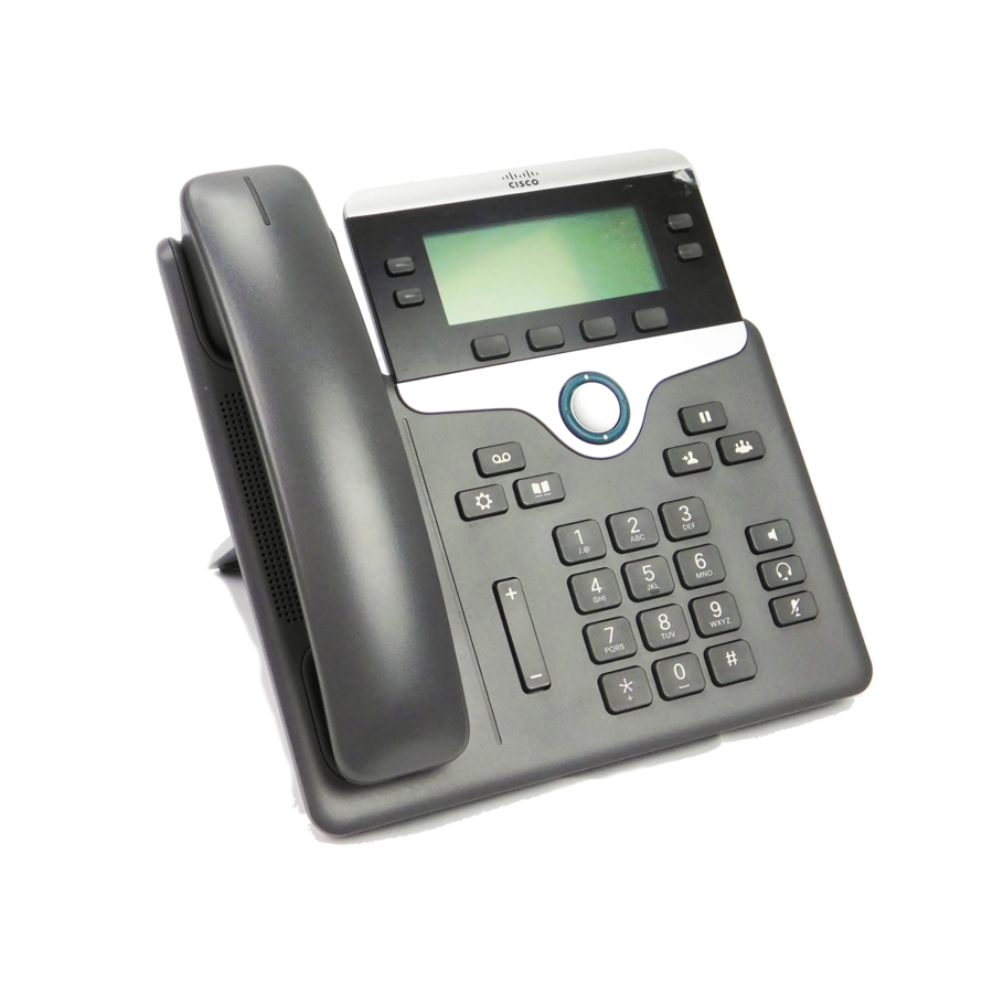 Cisco 7800 Series Accessories Manual