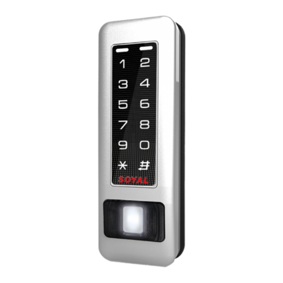 Soyal AR-331-EF Manual
