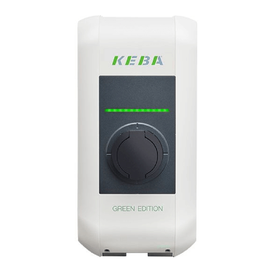 Keba KeContact a Series Installation Manual