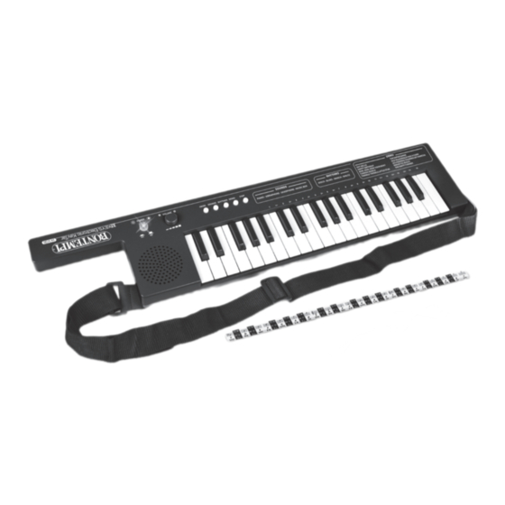 Bontempi 24 3720 Owner's Manual
