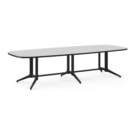 KI Tributaire 60" Wide Table Assembly Instructions Manual
