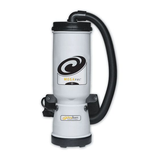 Pro-Team MEGAVAC Quick Manual