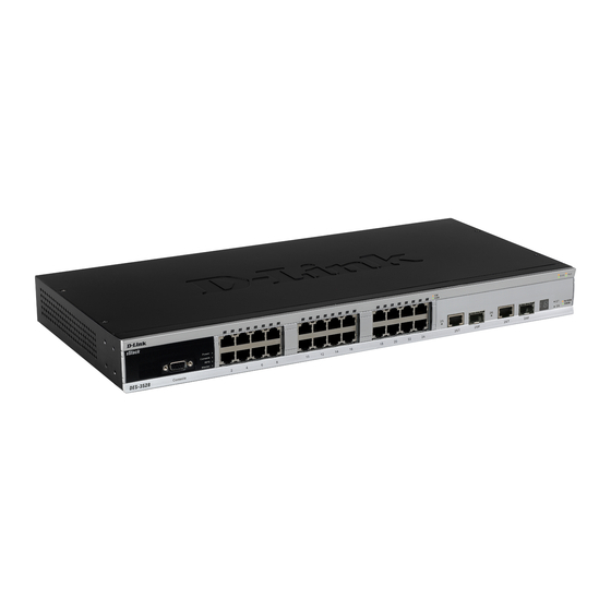 D-Link Xstack DES-3528 Series Reference Manual