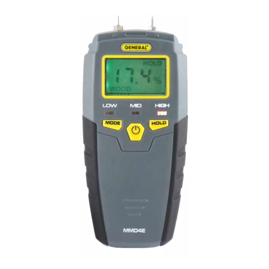 General tools store mmd950 moisture meter