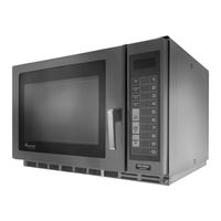 Amana Commercial Microwave Oven Owner's Manual