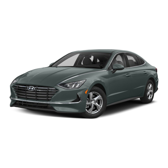 Hyundai sonata Owner's Manual