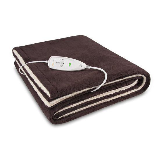 Medisana 60227 Electric Blanket Manuals