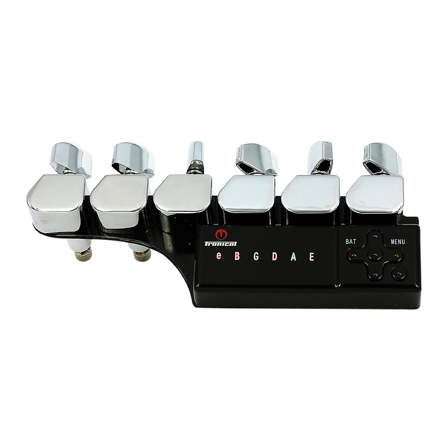 Tronical TronicalTune 6 in line Manual