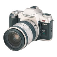 Pentax 1364 - ZX 7 SLR Camera Operating Manual