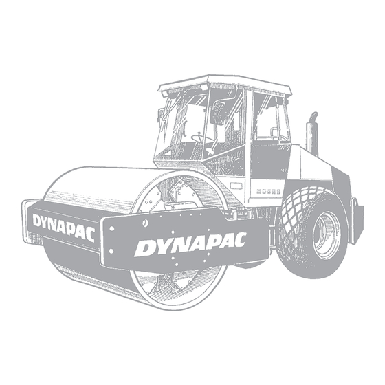 Dynapac CA280 Maintenance Manual