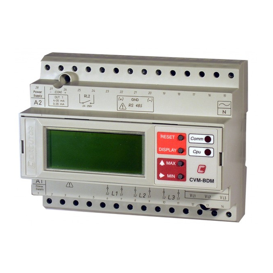 Circutor CVM-BDM Instruction Manual