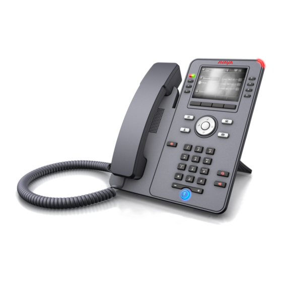Avaya J100 Manual