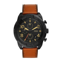 Fossil Chronograph JS26 Instructions Manual