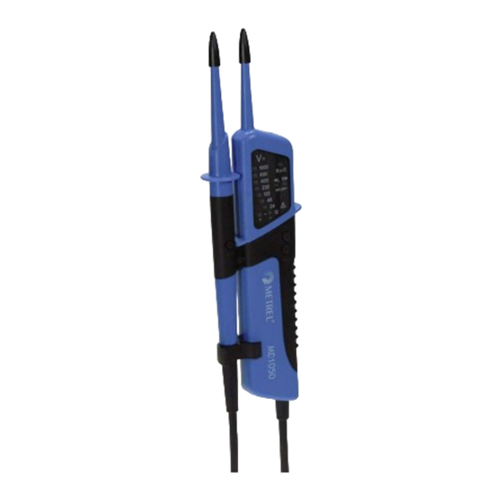 METREL MD 1050 Operating Instructions Manual