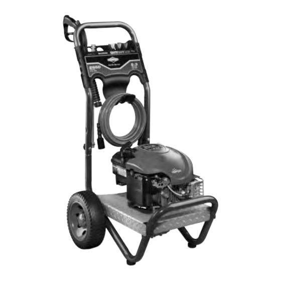 Briggs & Stratton 2550 PSI Operator's Manual