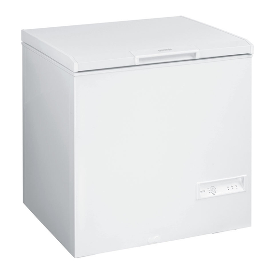 Gorenje FH211W Instructions For Use Manual