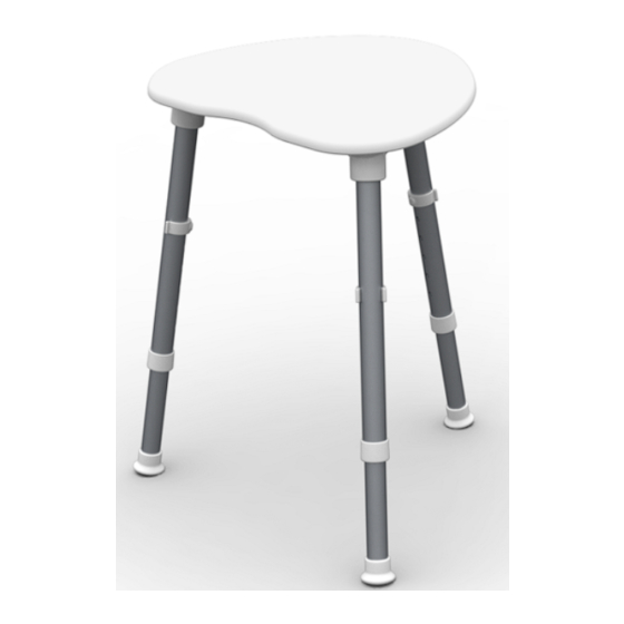 Redgum RG553 Corner Shower Stool Manuals