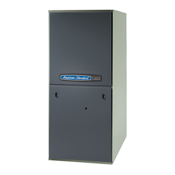 American Standard UHMB080ACV3VB Series Installer's Manual