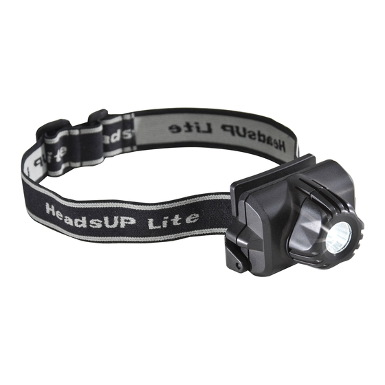 Pelican HeadsUp Lite 2690 LED Instructions