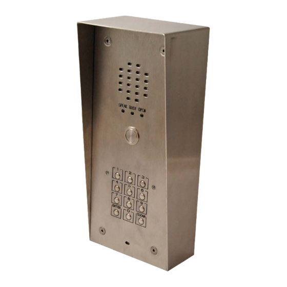 Videx VR120 VANDAL Technical Manual