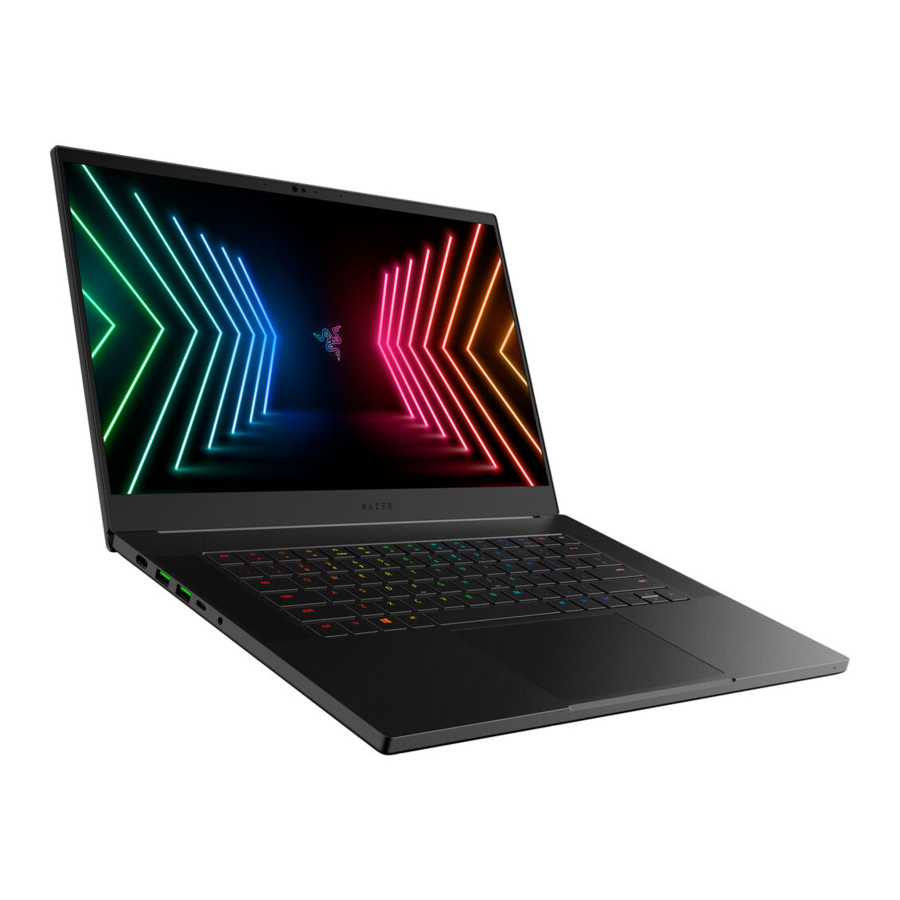 RAZER BLADE 15 ADVANCED RZ09-0367BEC3-R3U1 Manual