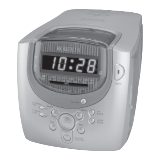 Roberts CR9976 Alarm Clock Radio Manuals
