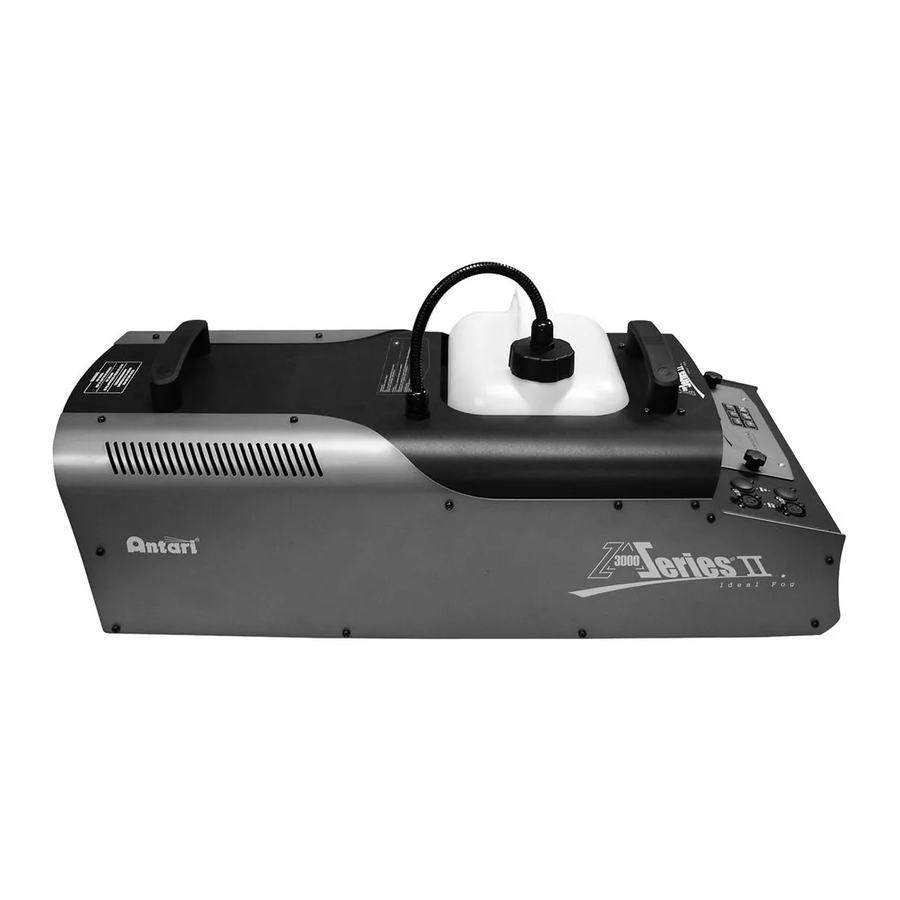Antari Z-3000II User Manual