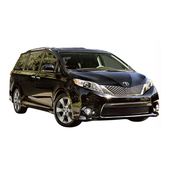 Toyota 2013 Sienna Catalog