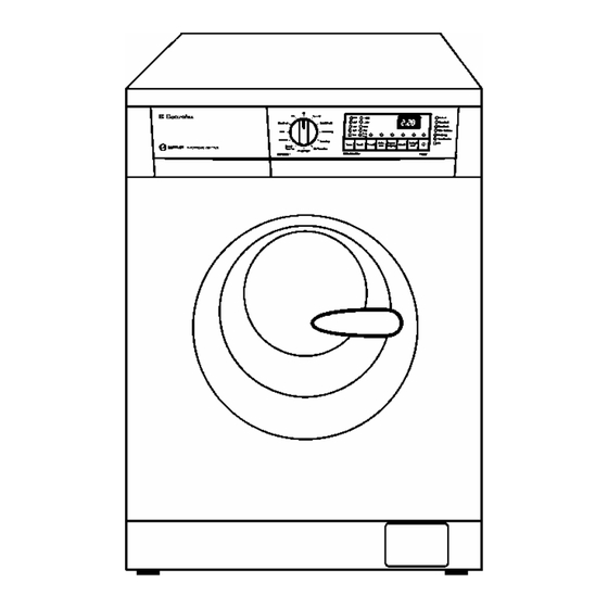 Electrolux washing machine Service Manual