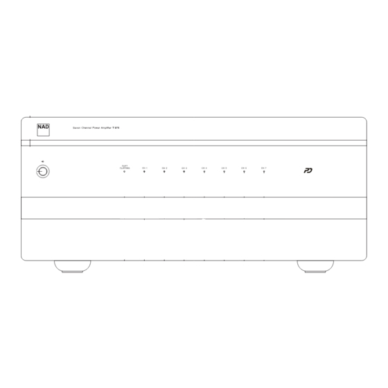 NAD T 975 C/AH Service Manual