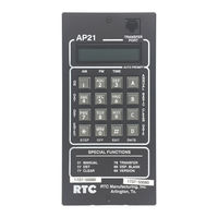RTC AP21 Series Operation And Service Manual