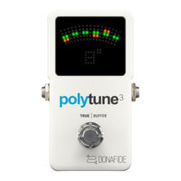 TC Electronic POLYTUNE 3 Quick Start Manual