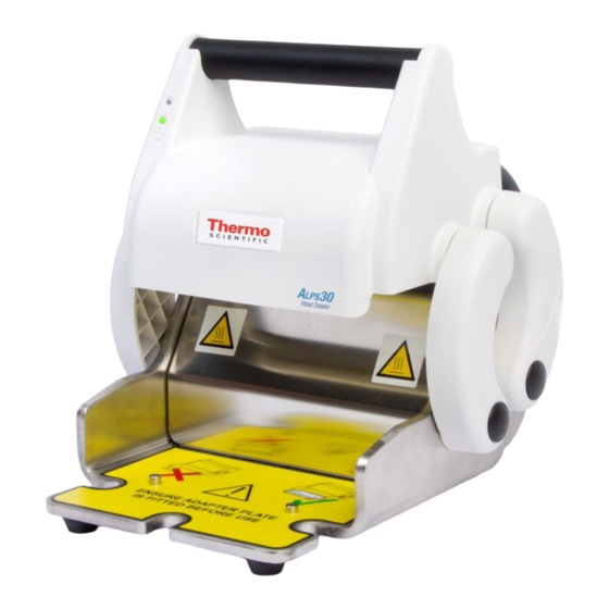 Thermo Scientific ALPS30 User Manual