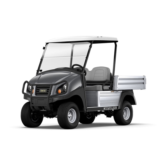 Club Car Carryall 550 2019 Manuals